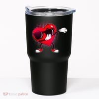 Valentine Dabbing Heart Tumbler thumb 0