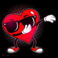 Valentine Dabbing Heart Mousepad thumb 1