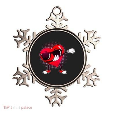 Valentine Dabbing Heart Ornament