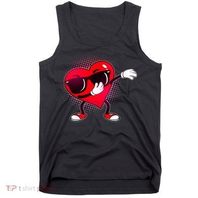 Valentine Dabbing Heart Tank Top