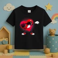 Valentine Dabbing Heart Toddler T-Shirt thumb 3