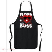 Valentine Floss Like A Boss Heart Apron thumb 0