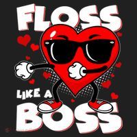 Valentine Floss Like A Boss Heart Beanie thumb 2