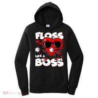 Valentine Floss Like A Boss Heart Women's Hoodie thumb 0