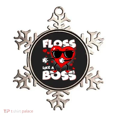 Valentine Floss Like A Boss Heart Ornament
