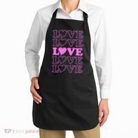 Valentine Love Pattern Apron thumb 2