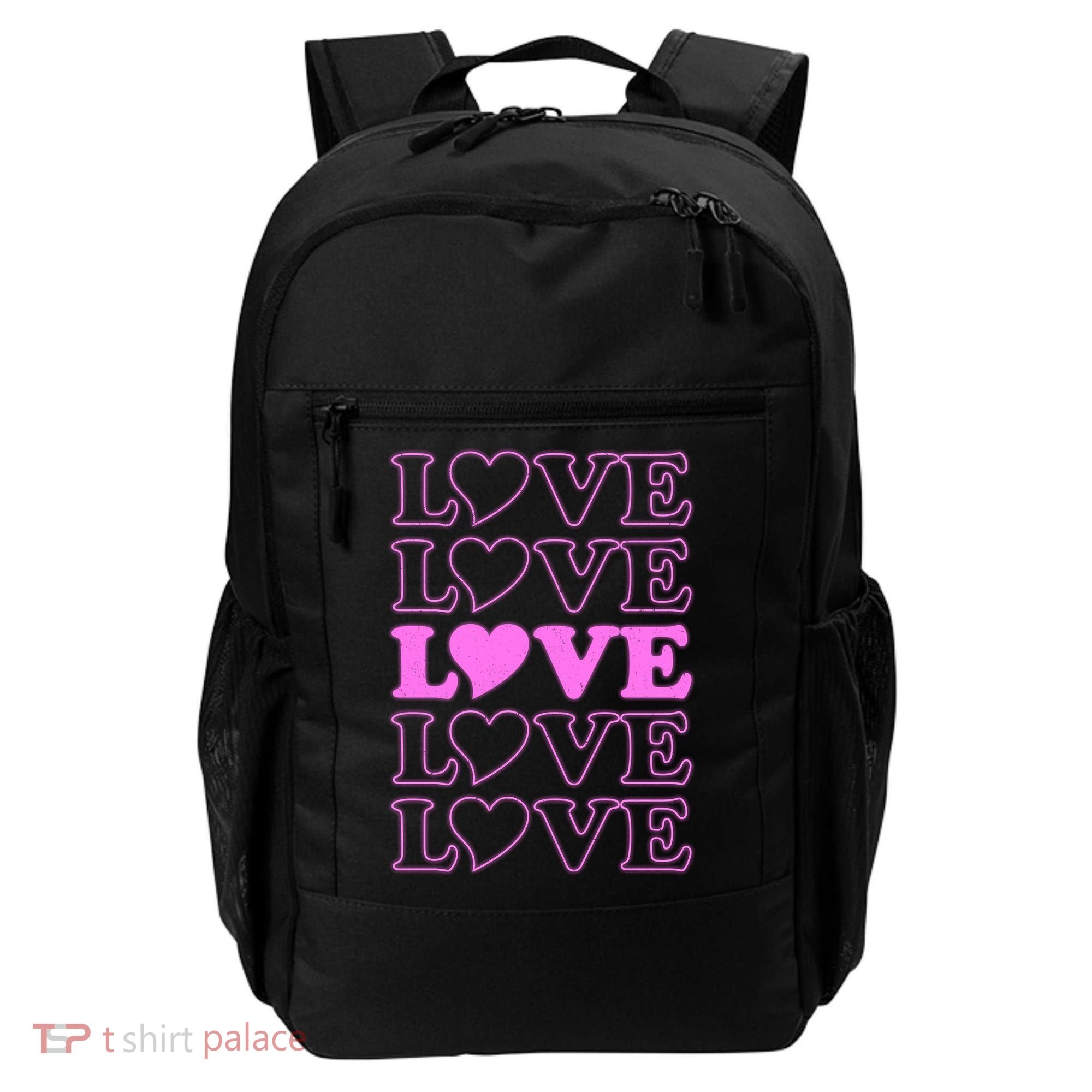 Valentine Love Pattern Backpack