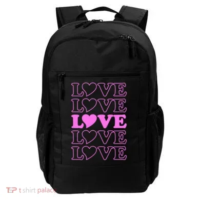 Valentine Love Pattern Backpack