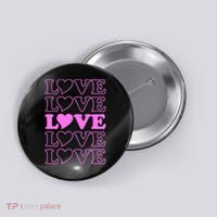 Valentine Love Pattern Button thumb 0