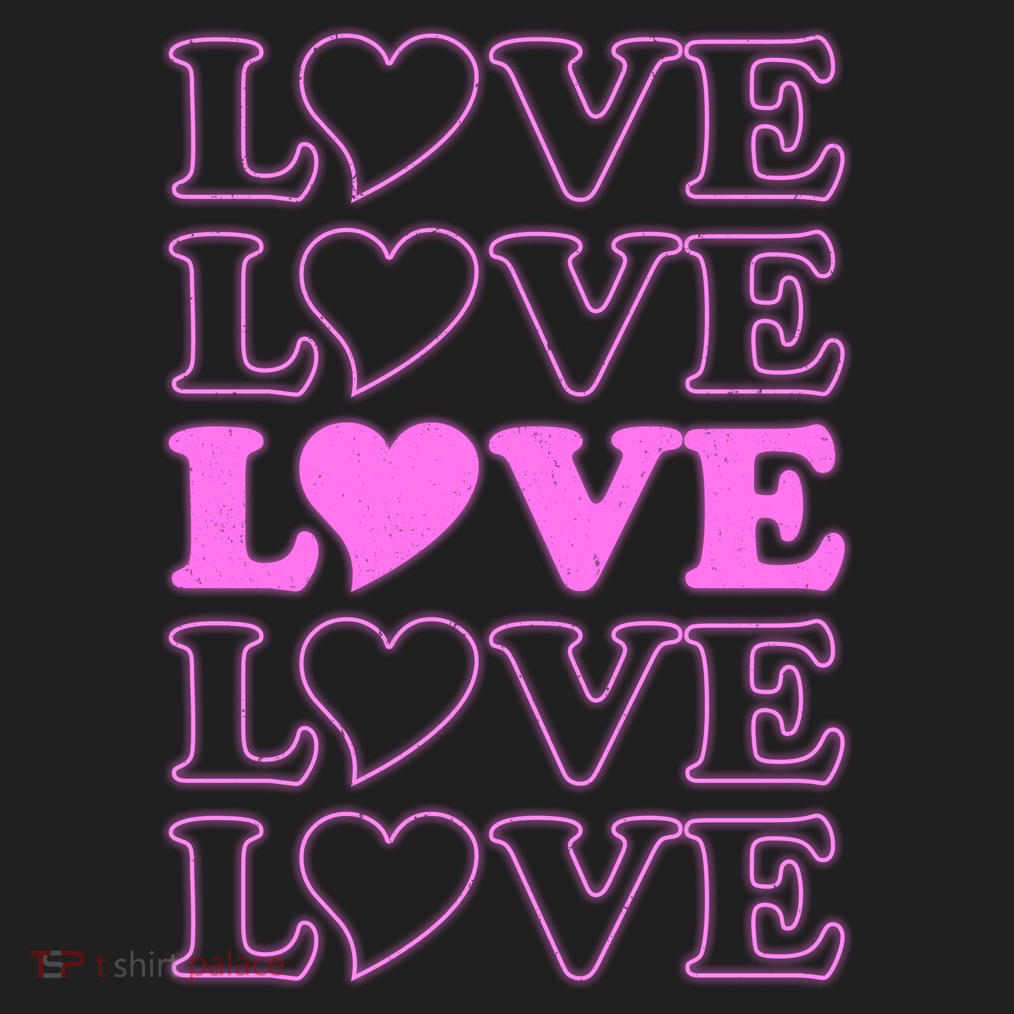 Valentine Love Pattern Tumbler