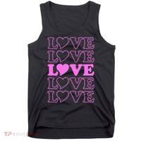 Valentine Love Pattern Tank Top thumb 0