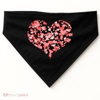 Valentine Multi Heart Of Love USA-Made Doggie Bandana thumb 0