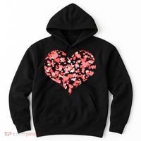 Valentine Multi Heart Of Love Hoodie thumb 0