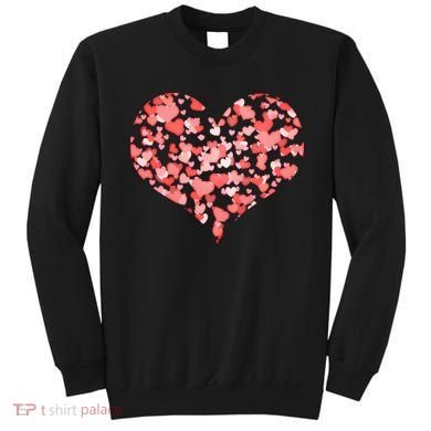 Valentine Multi Heart Of Love Sweatshirt