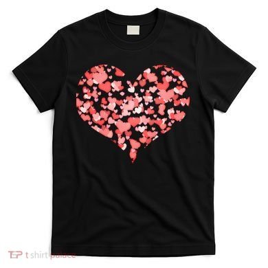 Valentine Multi Heart Of Love T-Shirt