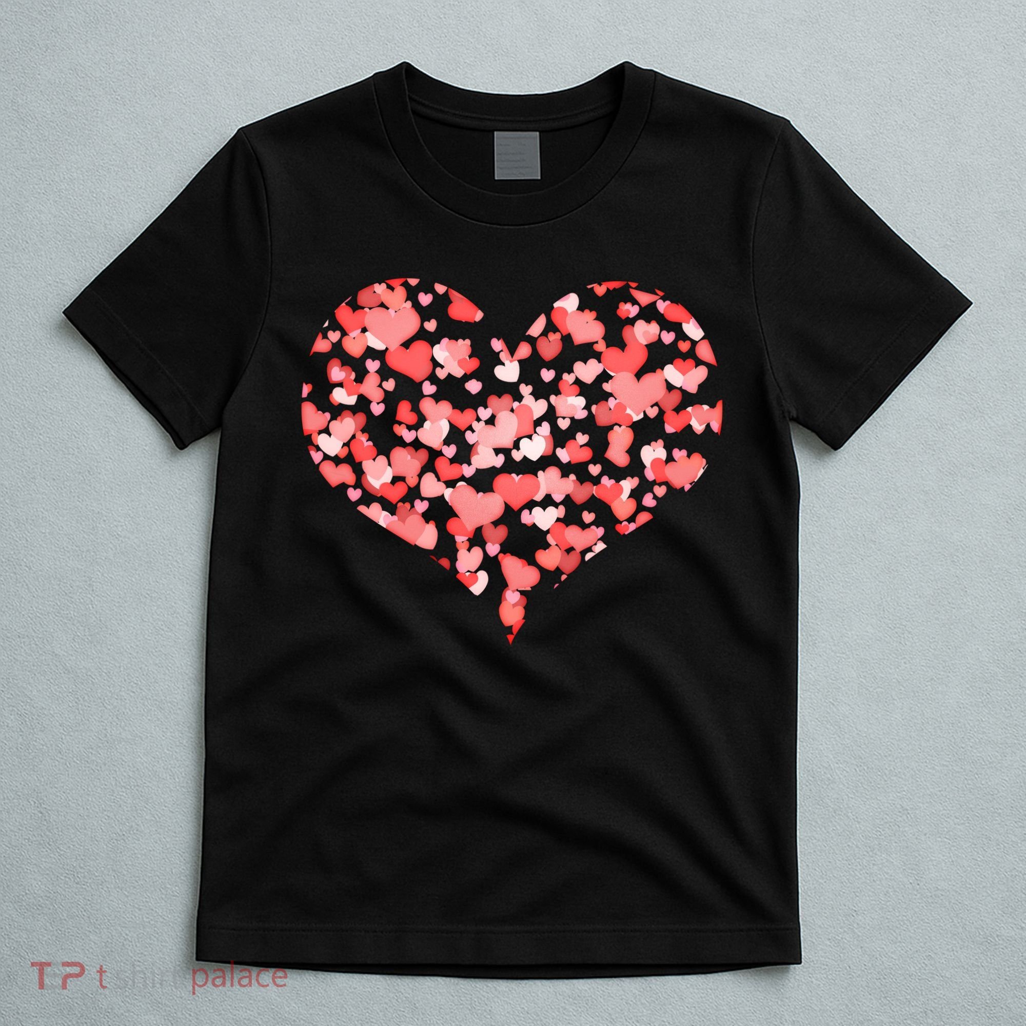Valentine Multi Heart Of Love T-Shirt