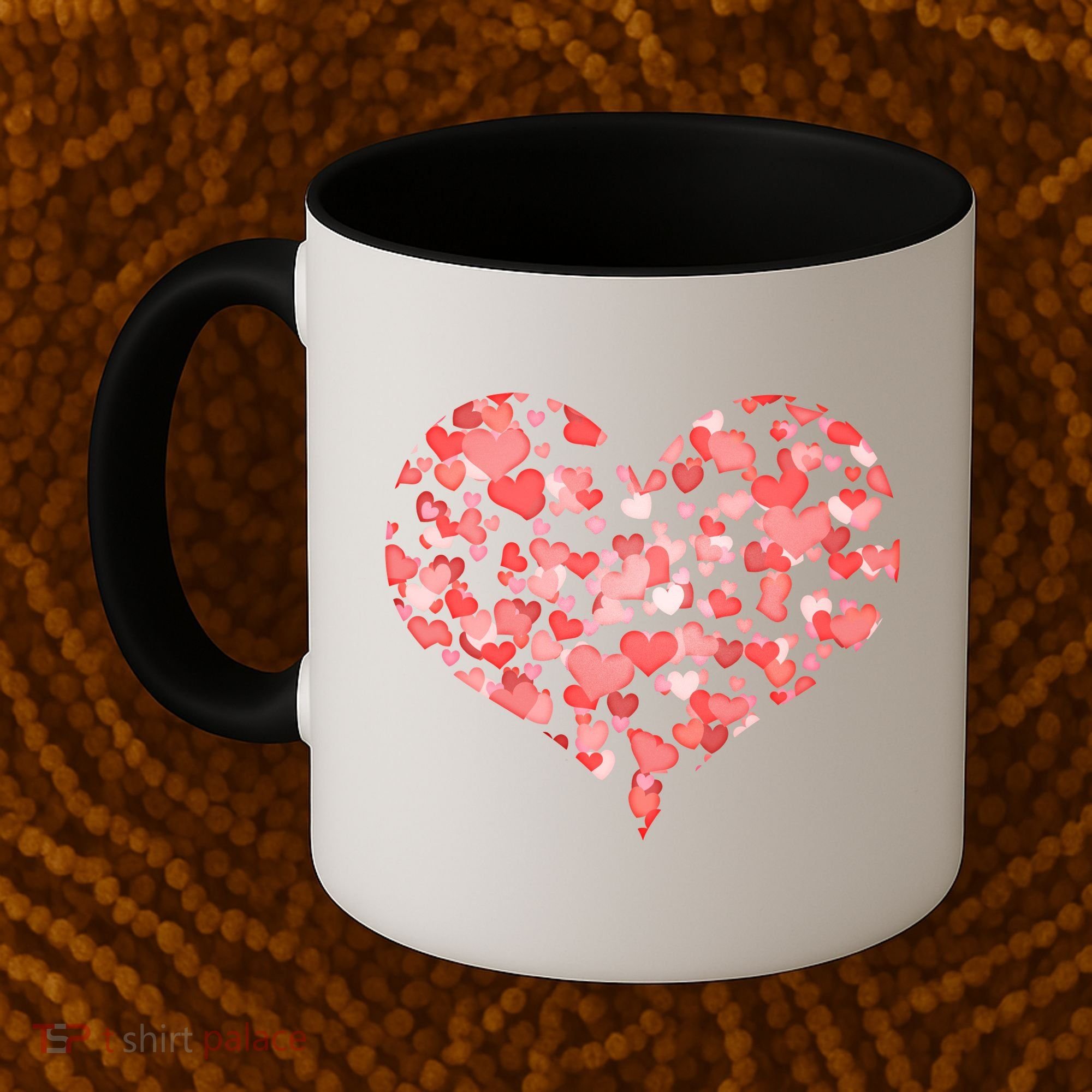 Valentine Multi Heart Of Love Coffee Mug
