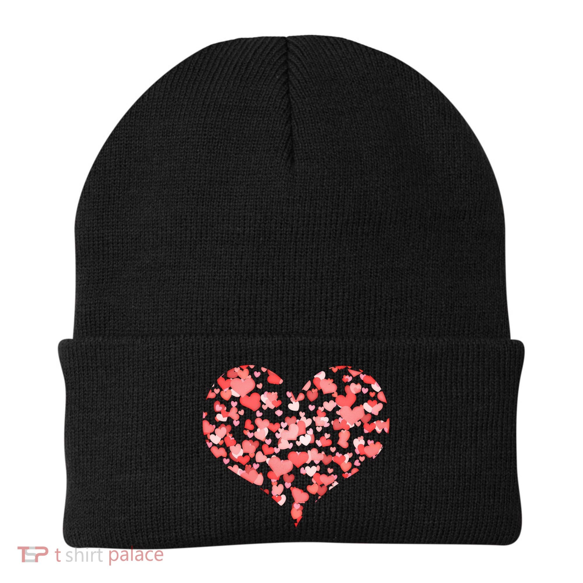 Valentine Multi Heart Of Love Beanie