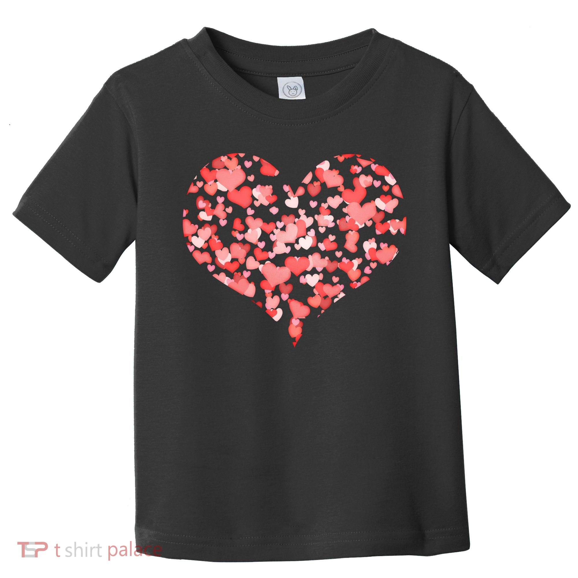 Valentine Multi Heart Of Love Toddler T-Shirt