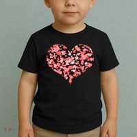 Valentine Multi Heart Of Love Toddler T-Shirt thumb 2