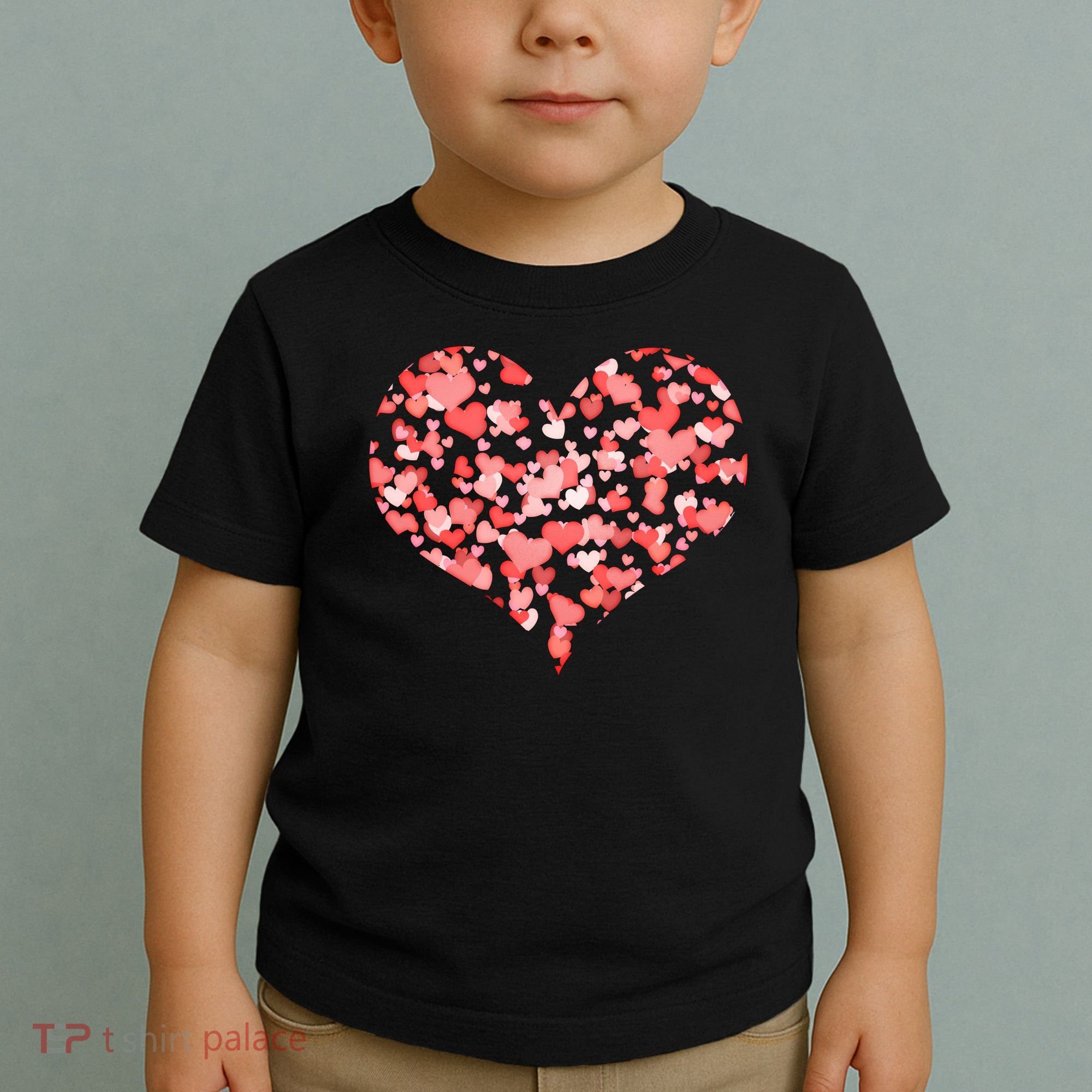 Valentine Multi Heart Of Love Toddler T-Shirt