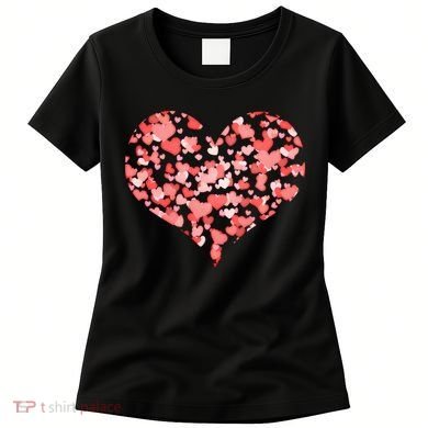 Valentine Multi Heart Of Love Women's T-Shirt