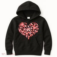 Valentine Multi Heart Of Love Kids Hoodie thumb 0