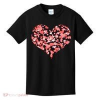 Valentine Multi Heart Of Love Kids T-Shirt thumb 0