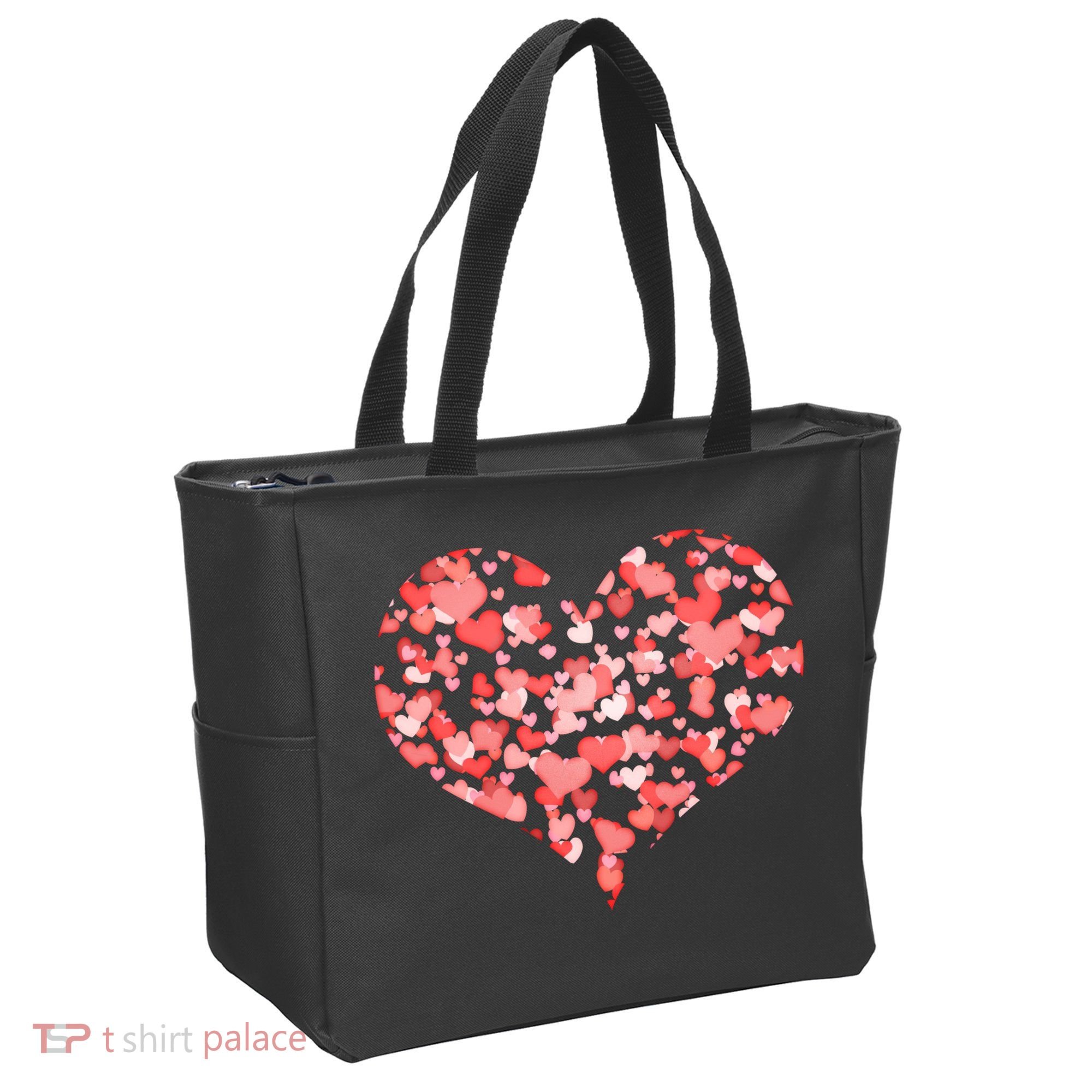 Valentine Multi Heart Of Love Tote Bag