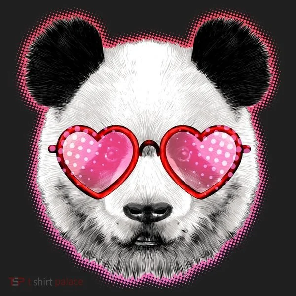 Valentine Panda Love Shades Women's Sweatshirt