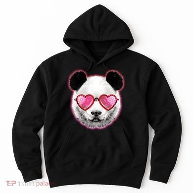 Valentine Panda Love Shades Hoodie