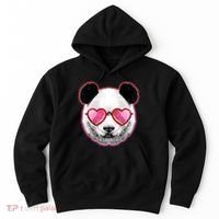 Valentine Panda Love Shades Hoodie thumb 0