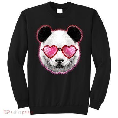 Valentine Panda Love Shades Sweatshirt
