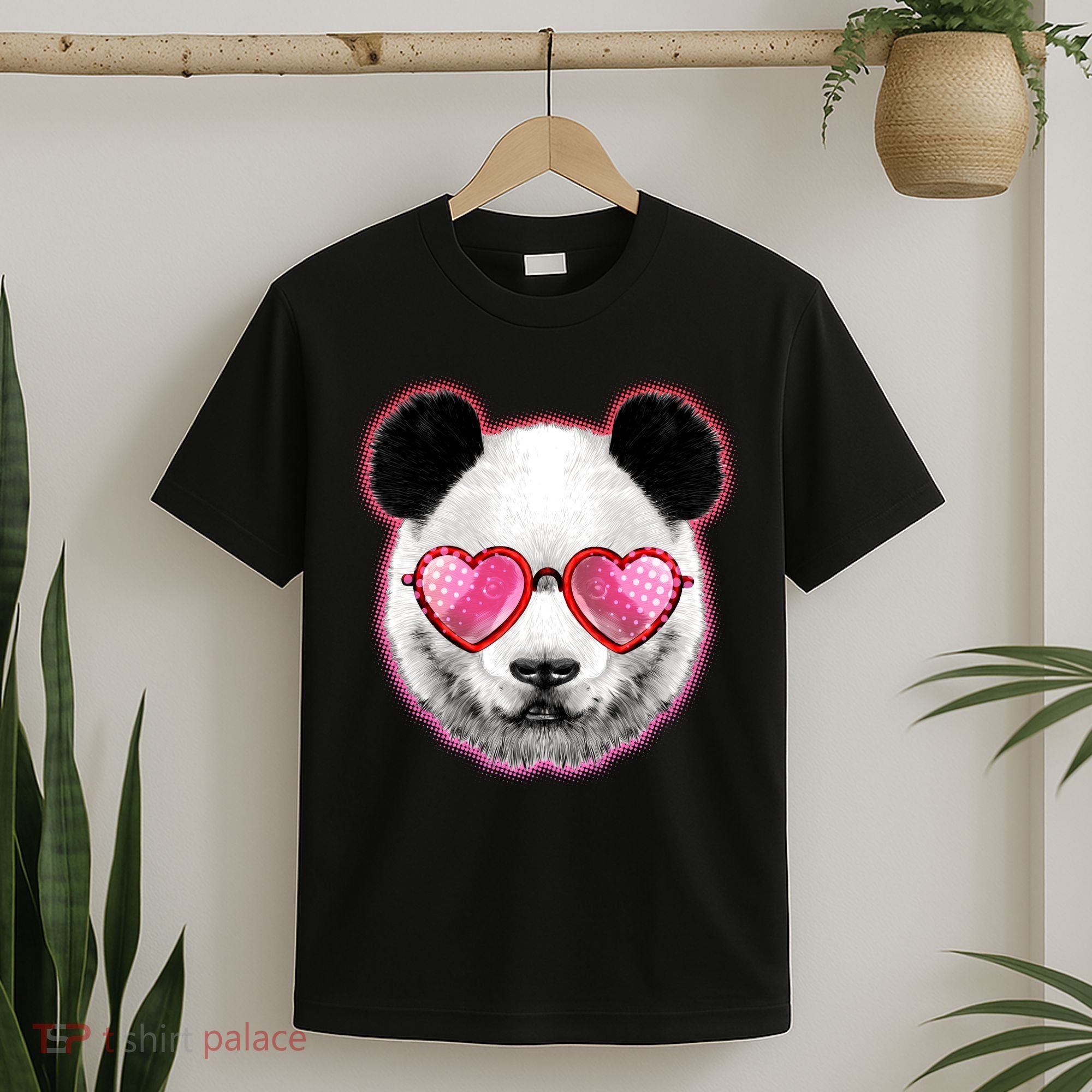Valentine Panda Love Shades T-Shirt