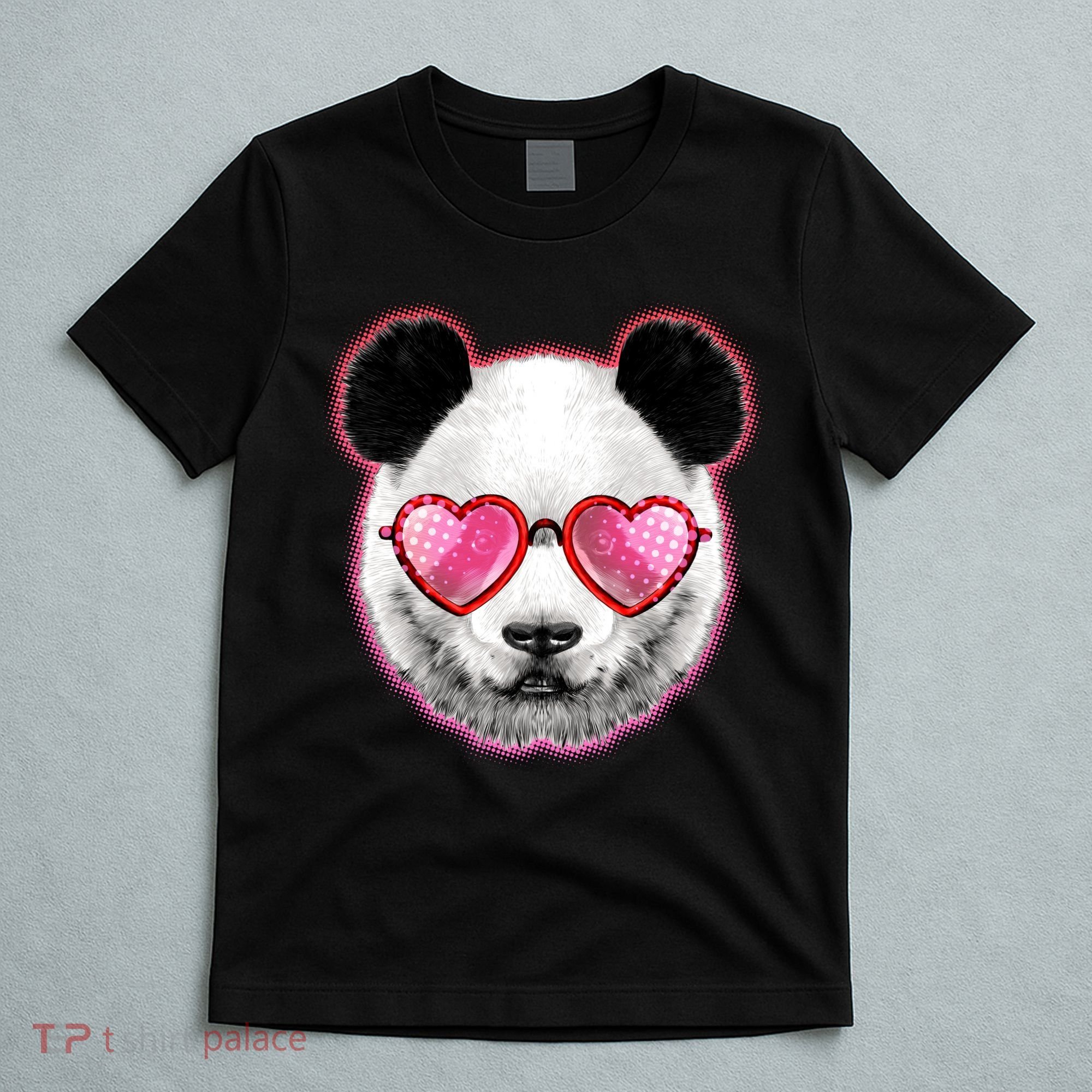 Valentine Panda Love Shades T-Shirt