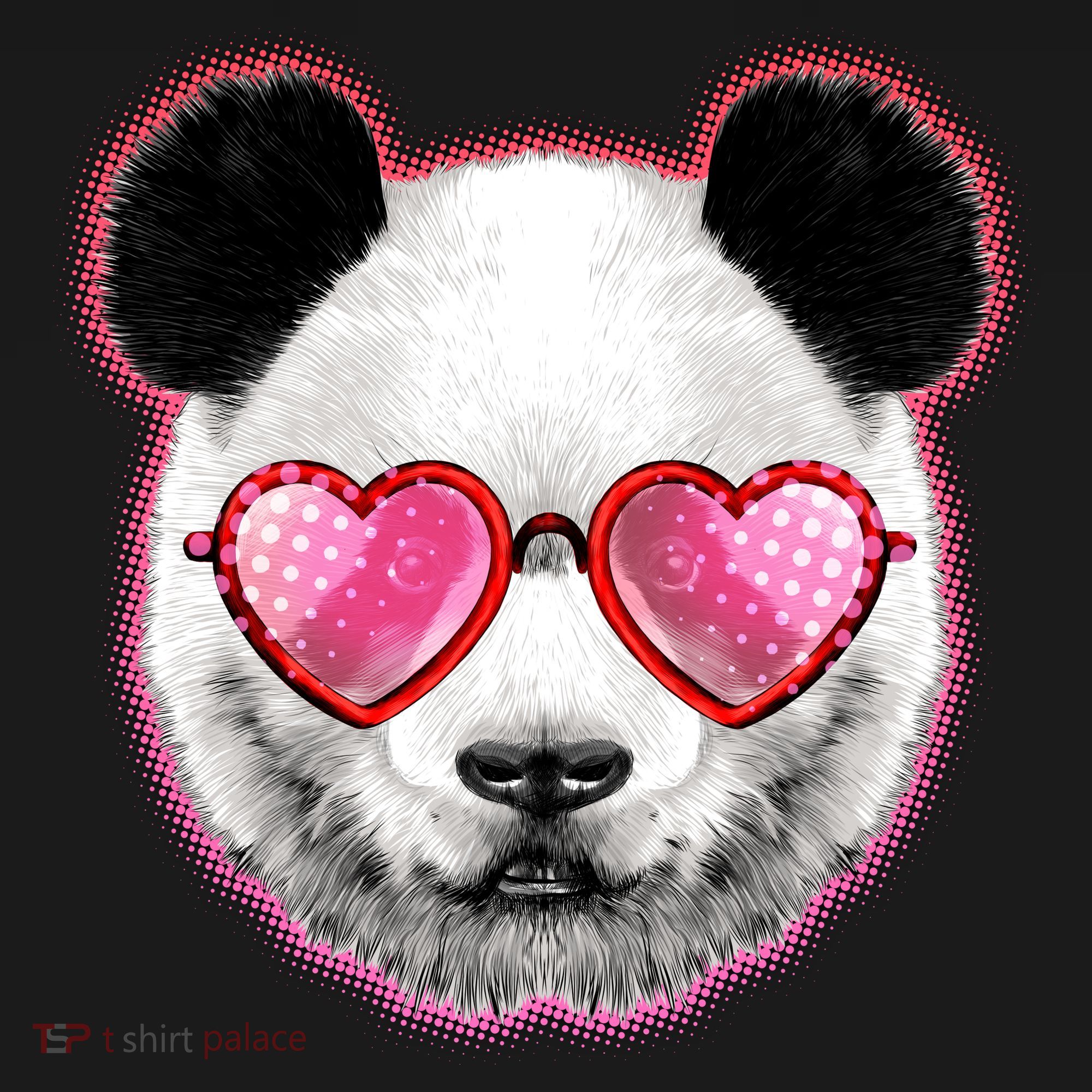 Valentine Panda Love Shades Backpack