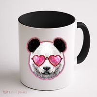 Valentine Panda Love Shades Coffee Mug thumb 1