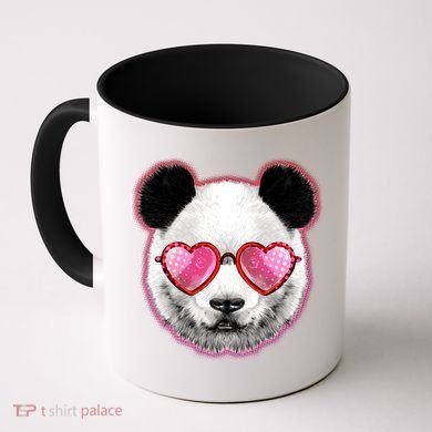 Valentine Panda Love Shades Coffee Mug