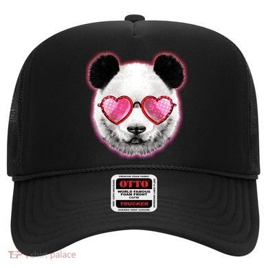 Valentine Panda Love Shades Hat