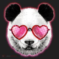 Valentine Panda Love Shades Hat thumb 2