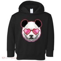 Valentine Panda Love Shades Toddler Hoodie thumb 0