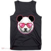 Valentine Panda Love Shades Tank Top thumb 0