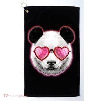 Valentine Panda Love Shades Golf Towel thumb 0