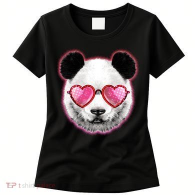 Valentine Panda Love Shades Women's T-Shirt