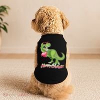 Valentine T-Rex Heart Crusher Doggie Tank thumb 2