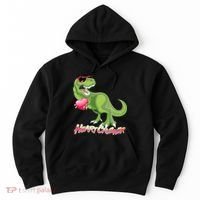 Valentine T-Rex Heart Crusher Hoodie thumb 0