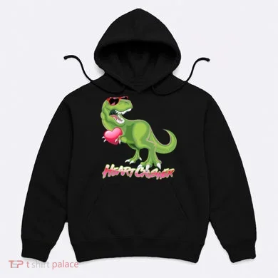 Valentine T-Rex Heart Crusher Hoodie