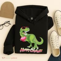 Valentine T-Rex Heart Crusher Hoodie thumb 4