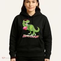 Valentine T-Rex Heart Crusher Hoodie thumb 5
