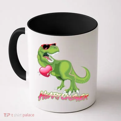 Valentine T-Rex Heart Crusher Coffee Mug